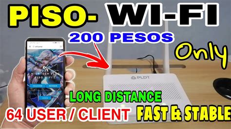 PINAKAMALAKAS NA PISO WIFI GAMIT ANG PLDT HOME .